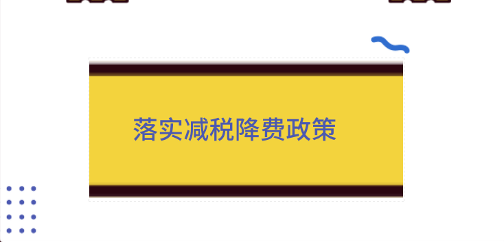 通过落实减税降费政策，为民营企业再创辉煌“添薪加火”