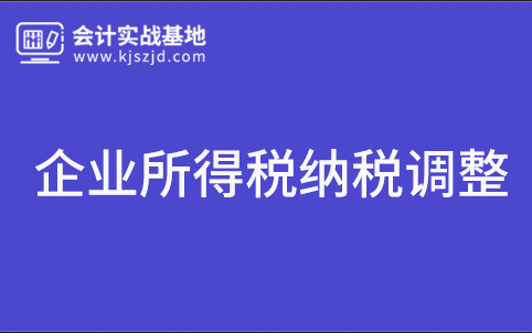 企业所得税纳税项目调整及捐赠支出纳税调整项目有哪些？