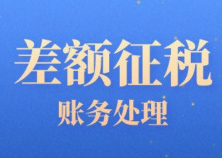 差额征税账务处理