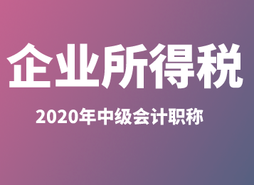 中级会计师-企业所得税纳税对象