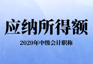 中级会计师-企业所得税之应纳税所得额